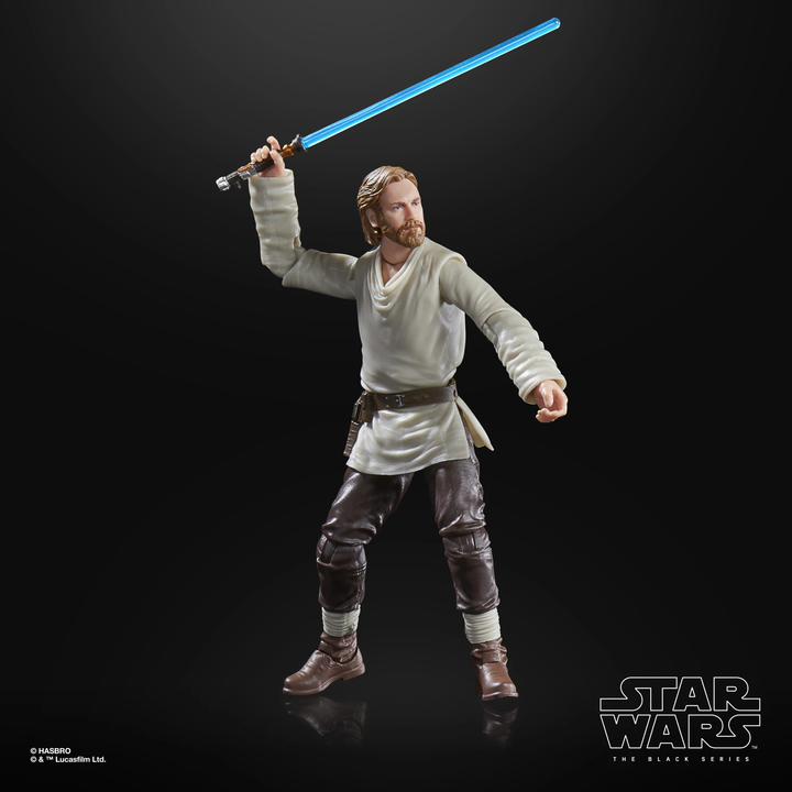 Star Wars: The Black Series - Obi-Wan Kenobi (Wandering Jedi) Action Figure - Infinity Collectables 