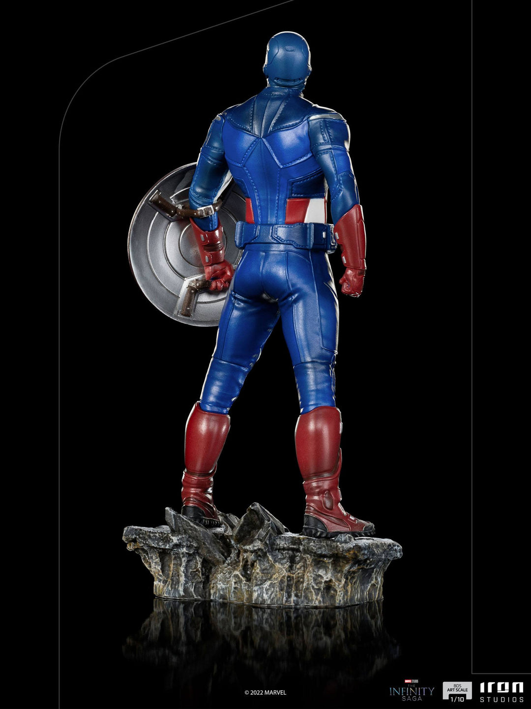 Iron Studios Marvel Avengers The Infinity Saga 1/10 Art Scale Statue Captain America Battle Of New York