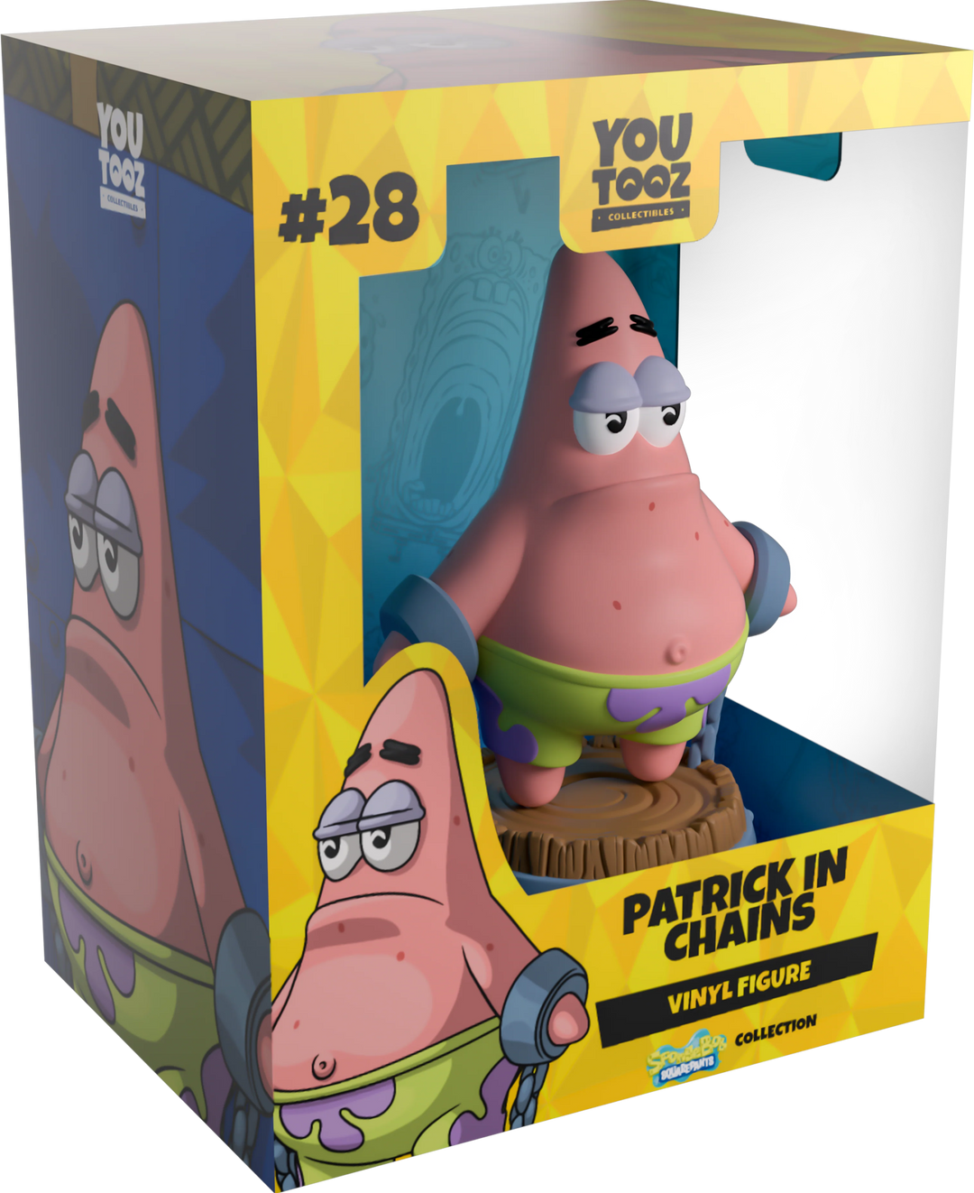 YouTooz Spongebob Squarepants Patrick in Chains Vinyl Figure