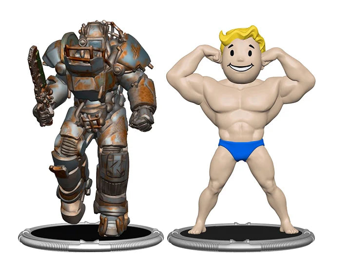 Fallout Raider & Vault Boy (Strong) Mini Figure Set
