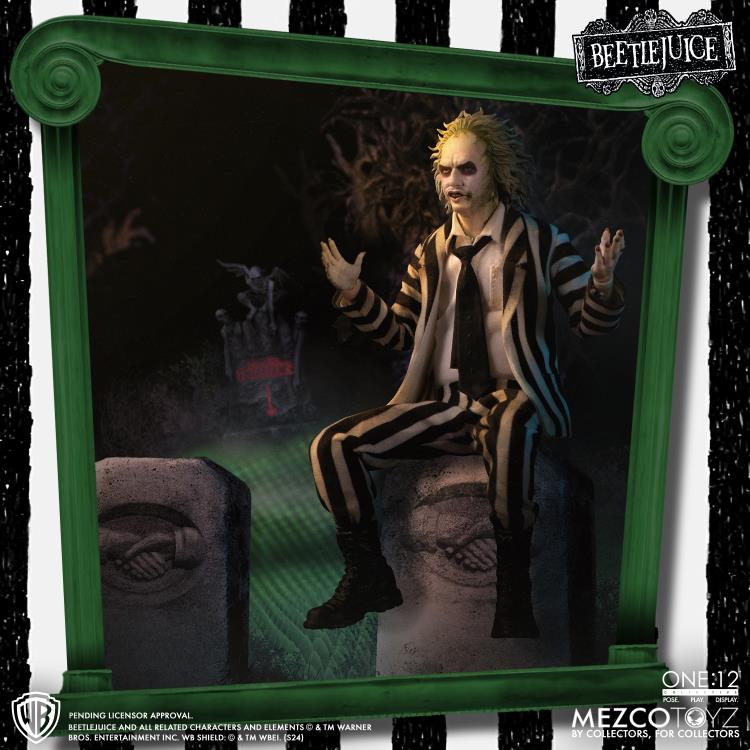 Mezco Beetlejuice (1988) One:12 Collective Beetlejuice Deluxe Edition