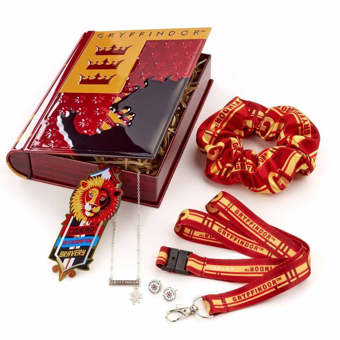 Official Wizarding World Harry Potter Gryffindor House Gift Tin Set