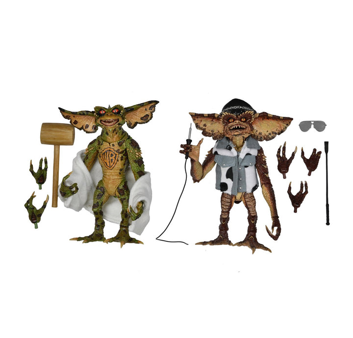 Gremlins Tattoo 2 Pack 7" Scale Action Figures Gremlins 2 New Batch