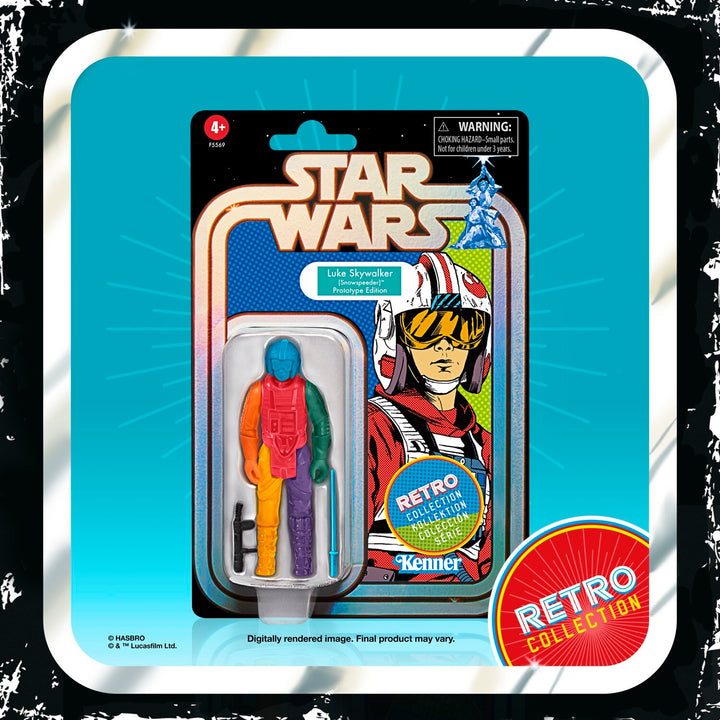 Star Wars Retro Collection Luke Skywalker (Snowspeeder) Prototype Edition Action Figure