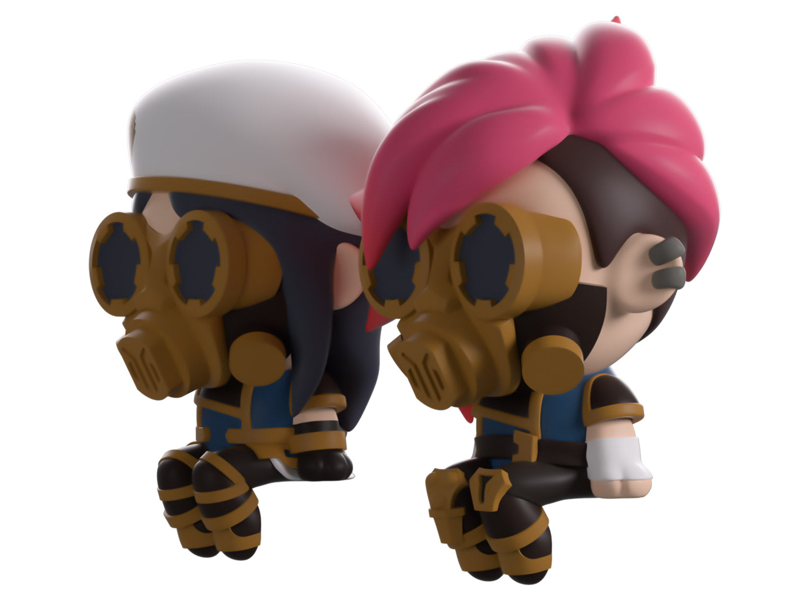 Youtooz Arcane Taskforce Caitlyn & Vi Monitor Buddiez Figures