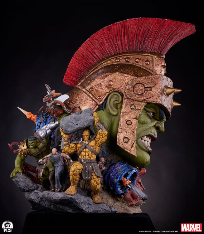 Marvel Planet Hulk Fine Art Bust