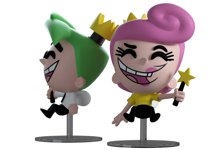 Youtooz The Fairly OddParents Cosmo and Wanda Figure