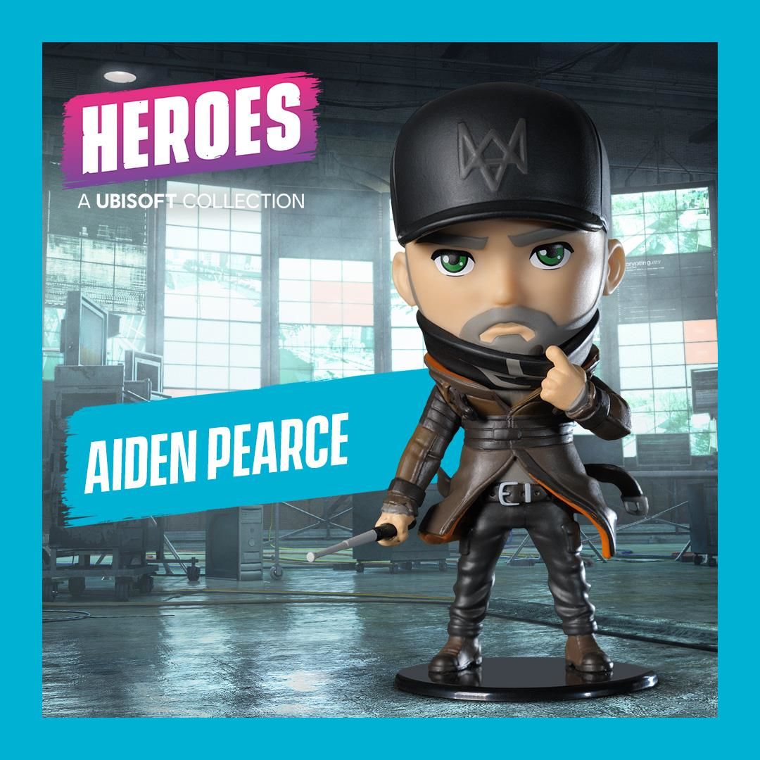 Ubisoft Heroes: Series 3 - Watch Dogs (Aiden Pearce) Figure