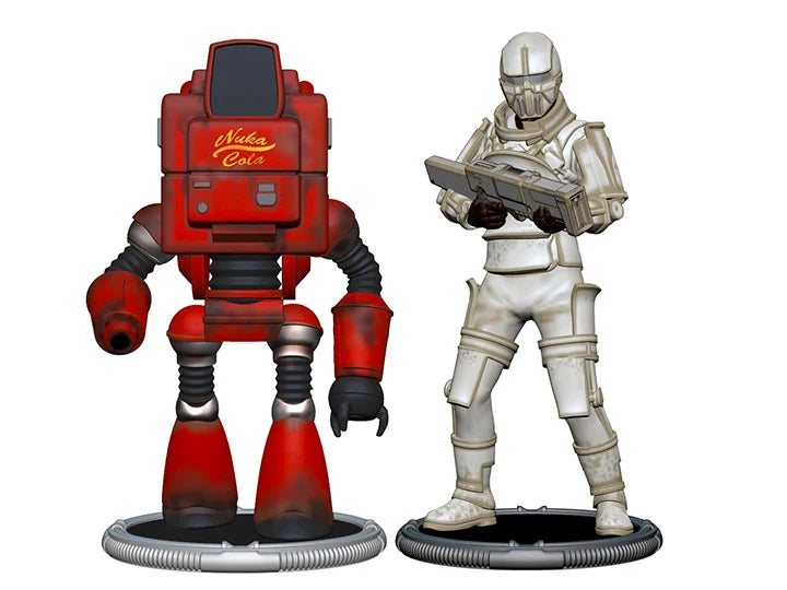 Fallout Nukatron & Synth Mini Figure Set