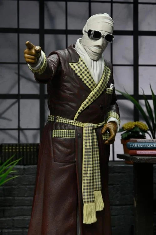 NECA Universal Monsters Ultimate Invisible Man "Kemp House" (Color Version) 7" Action Figure