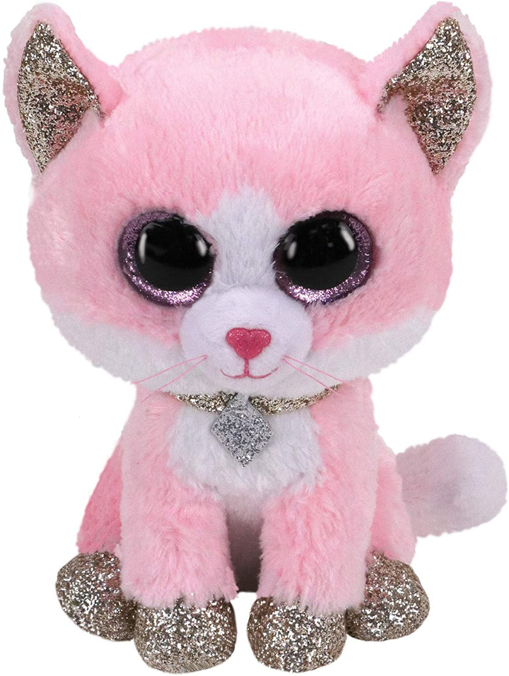 Ty Beanie Boos Fiona Pink Cat