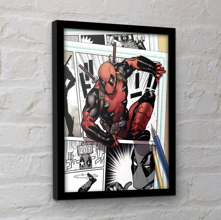 Marvel Comics Deadpool  Framed Collector Print - 30 x 40 cm