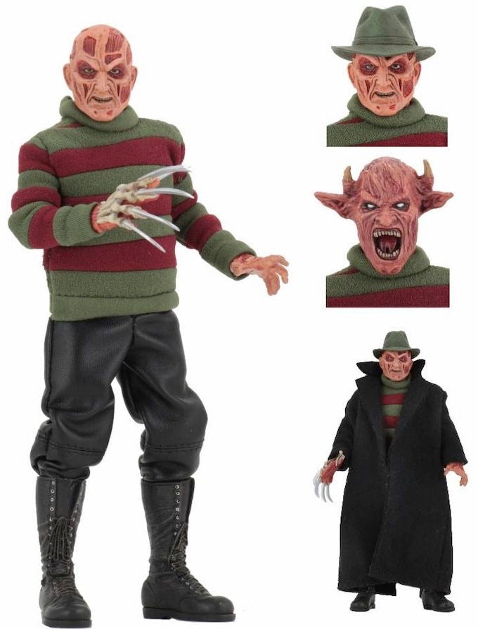 NECA Nightmare On Elm Street New Nightmare Freddy 8" Clothed Action Figure