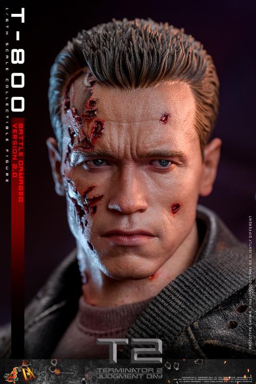 Hot Toys Terminator 2: Judgement Day DX46 T-800 (Battle Damaged Version 2.0) 1/6th Scale Figure