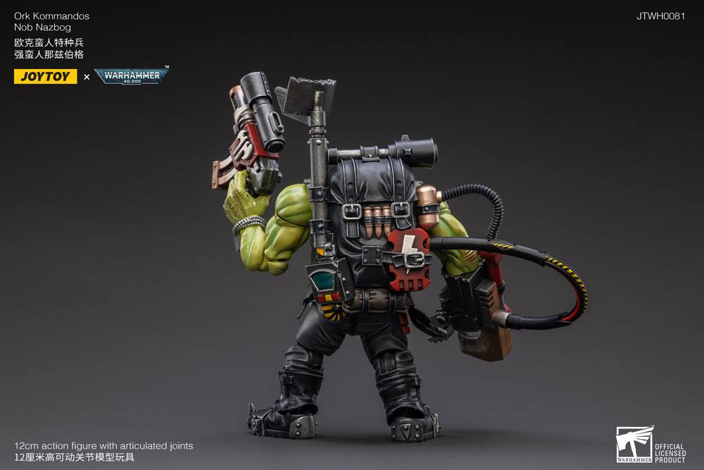 Warhammer 40K 1/18 Scale Ork Kommandos Nob Nazbog