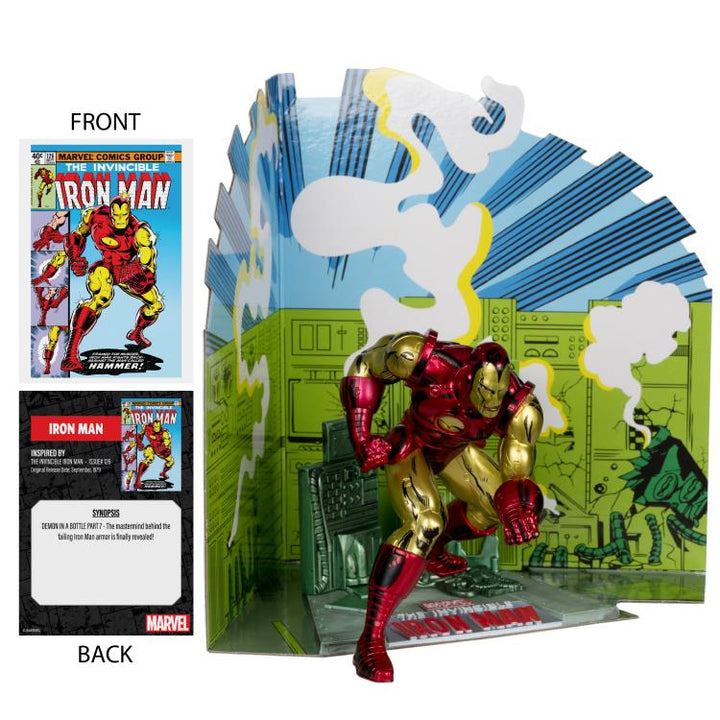 McFarlane Marvel Comics Iron Man (The Invincible Iron Man #126) 1/10 Scale Figure