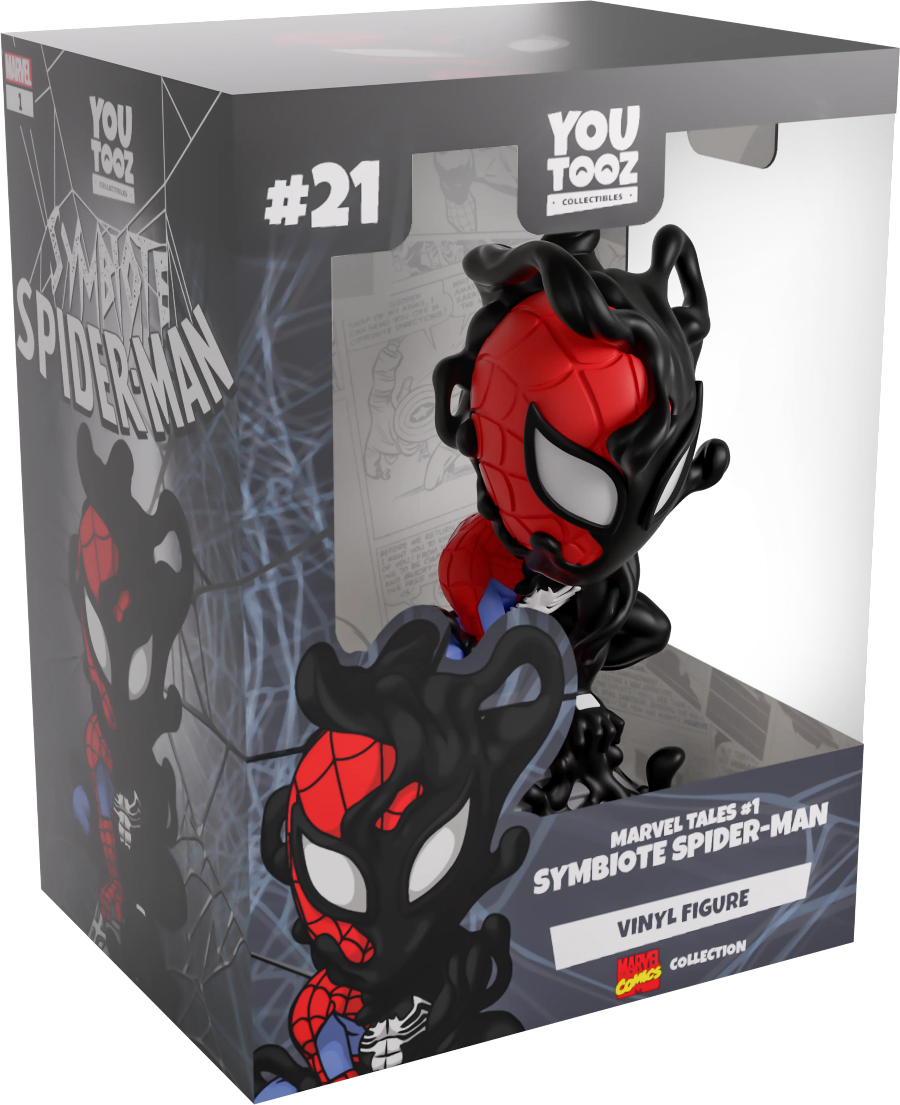 Youtooz Marvel Spider-Man Marvel Tales #1 Symbiote Spider-Man Vinyl Figure