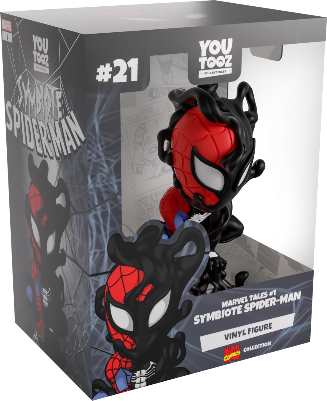 Youtooz Marvel Spider-Man Marvel Tales #1 Symbiote Spider-Man Vinyl Figure