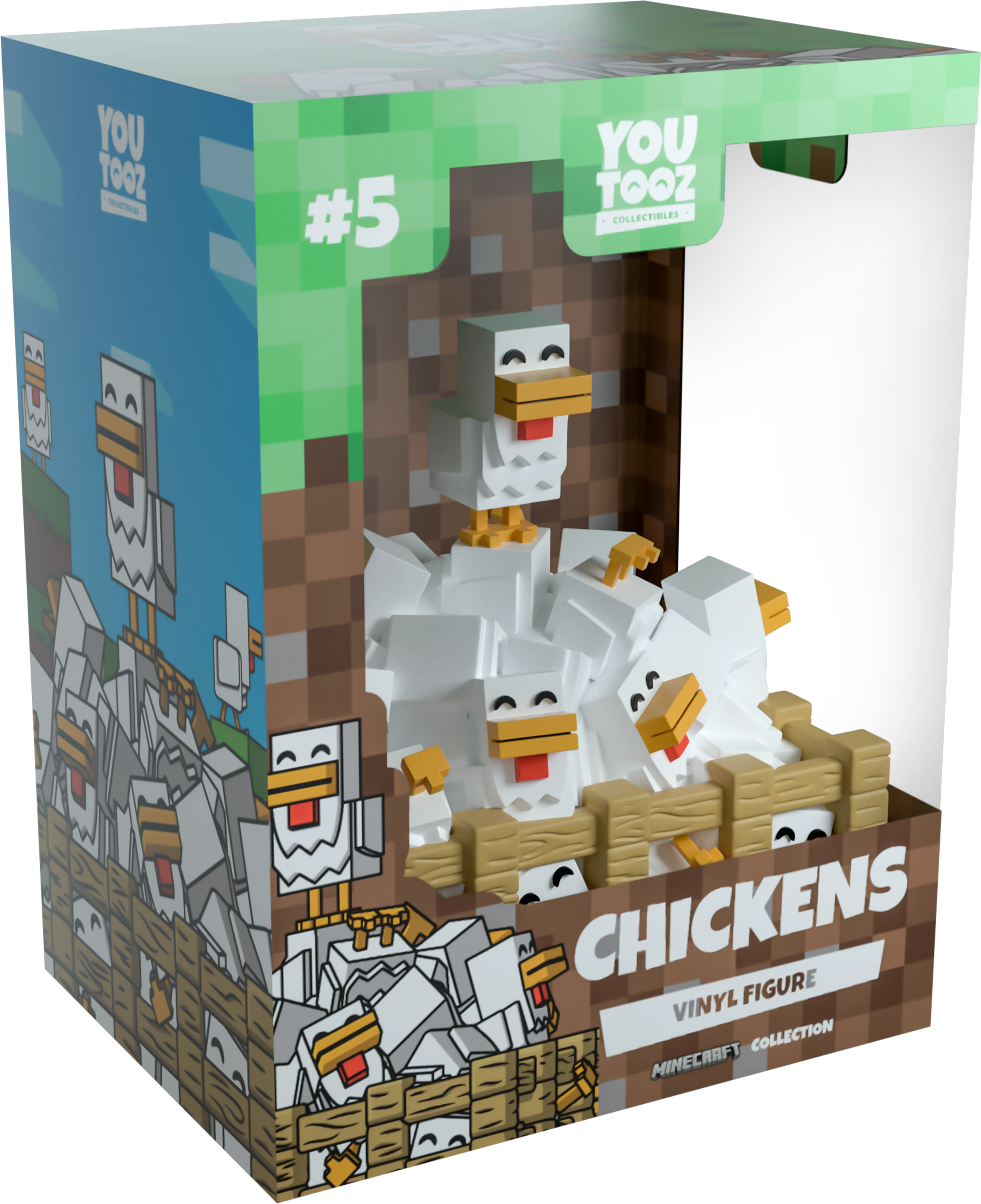 Youtooz Minecraft Chickens Figure