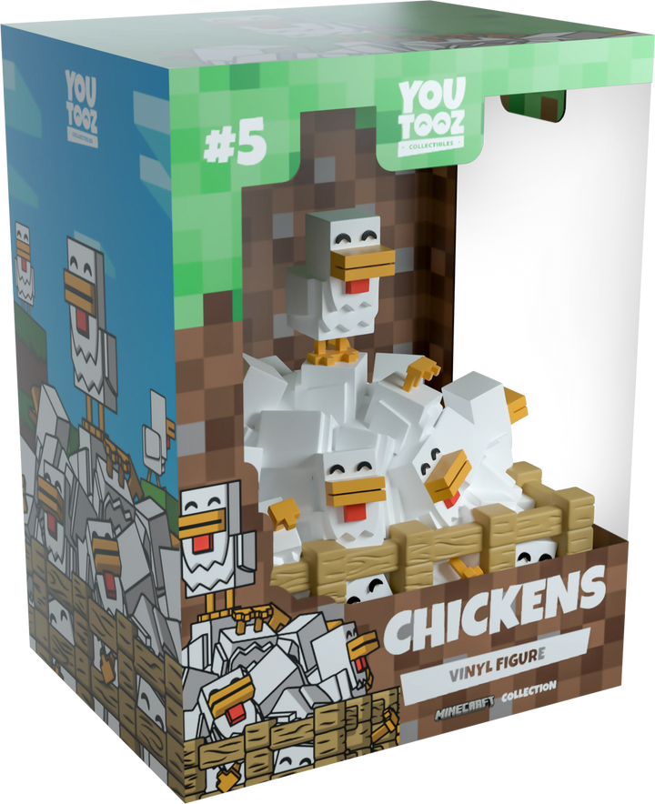 Youtooz Minecraft Chickens Figure