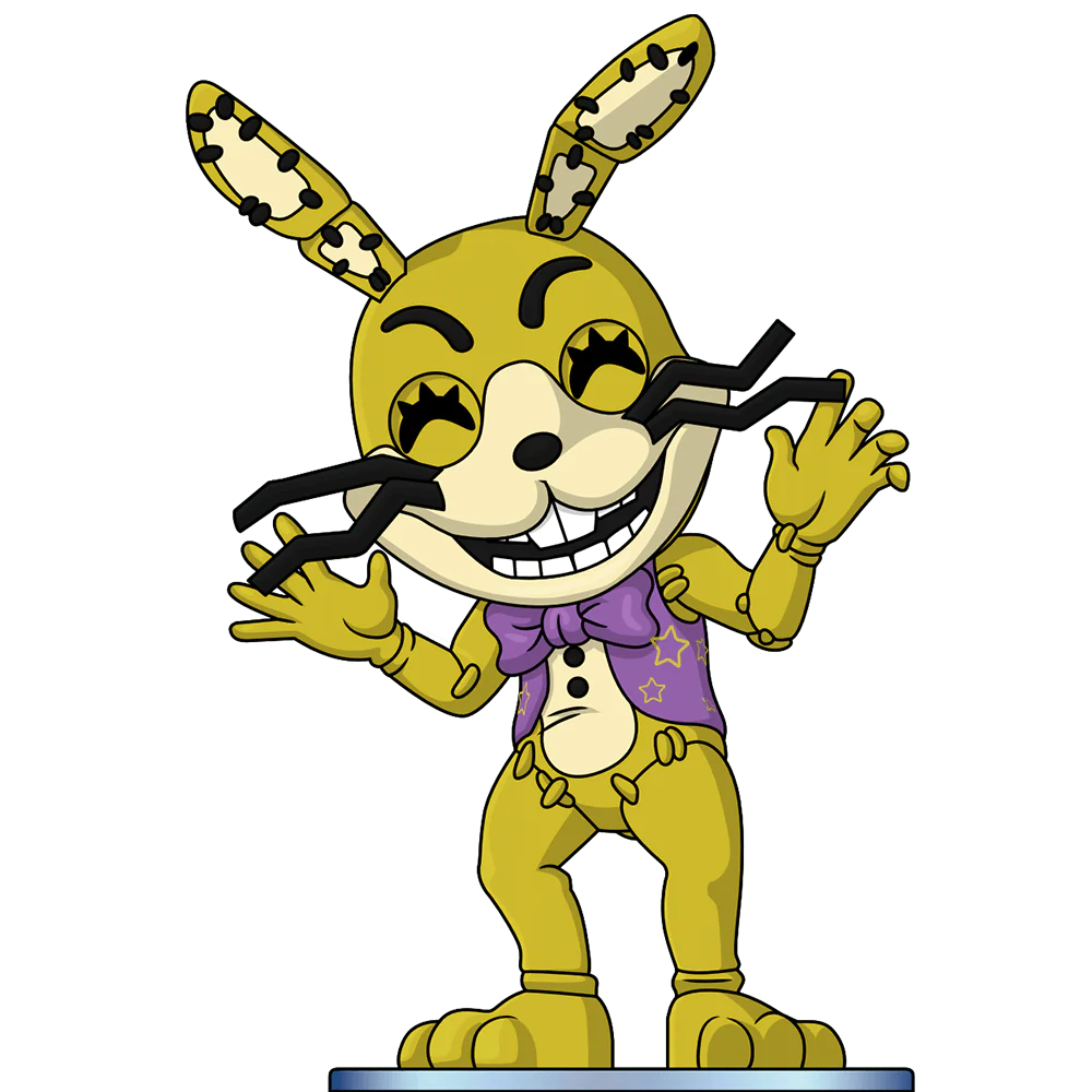 Youtooz Official Five Nights at Freddy’s Glitchtrap Figure