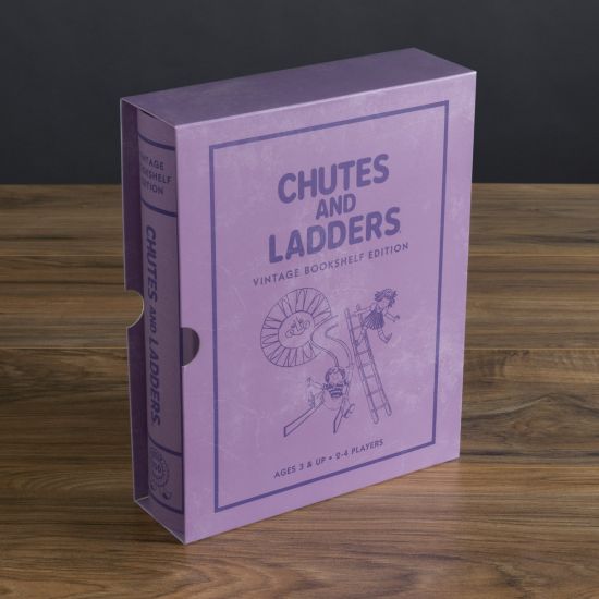 Chutes and Ladders Vintage Bookshelf Edition