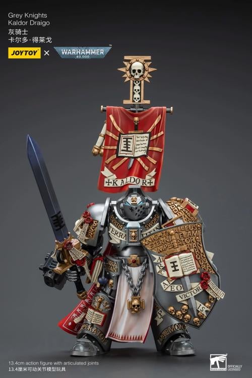 Warhammer 40k Grey Knights Kaldor Draigo 1/18 Scale Figure