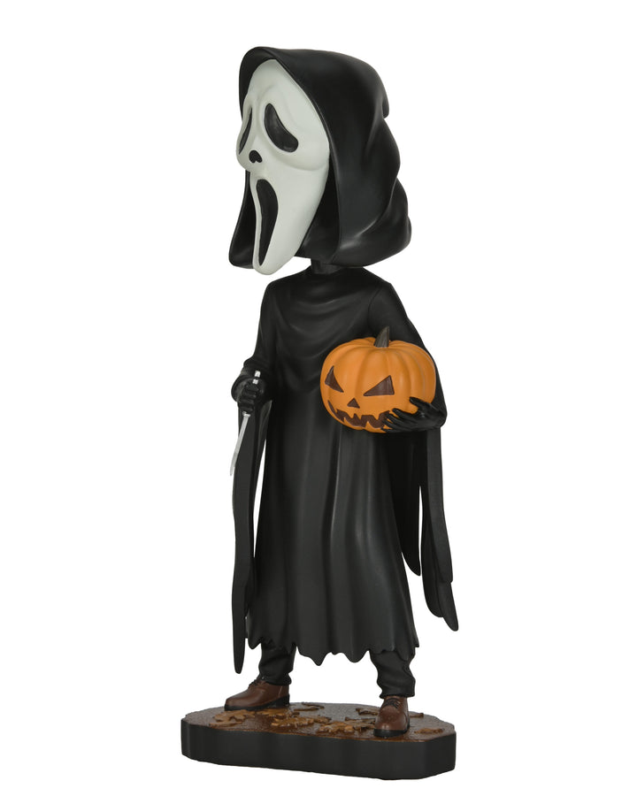 NECA Scream Ghost Face With Pumpkin Head Knocker 8" Figure