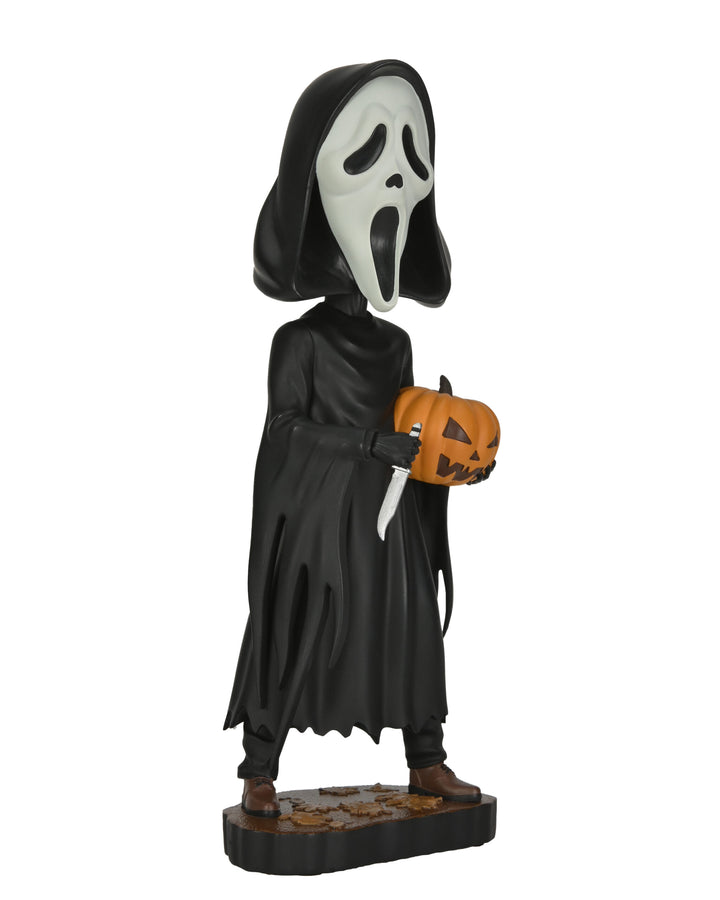 NECA Scream Ghost Face With Pumpkin Head Knocker 8" Figure