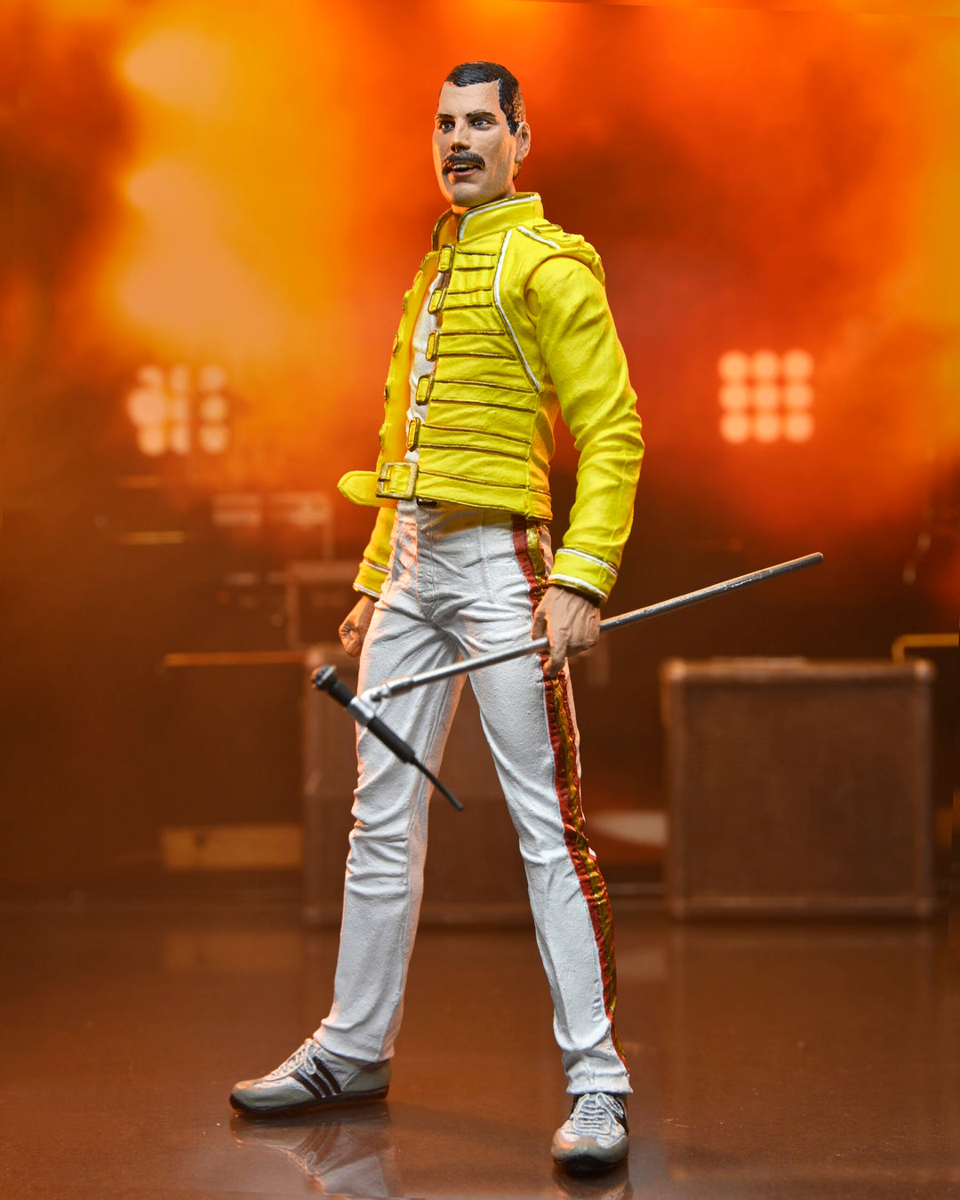NECA Freddie Mercury (Yellow Jacket) Queen 7" Action Figure