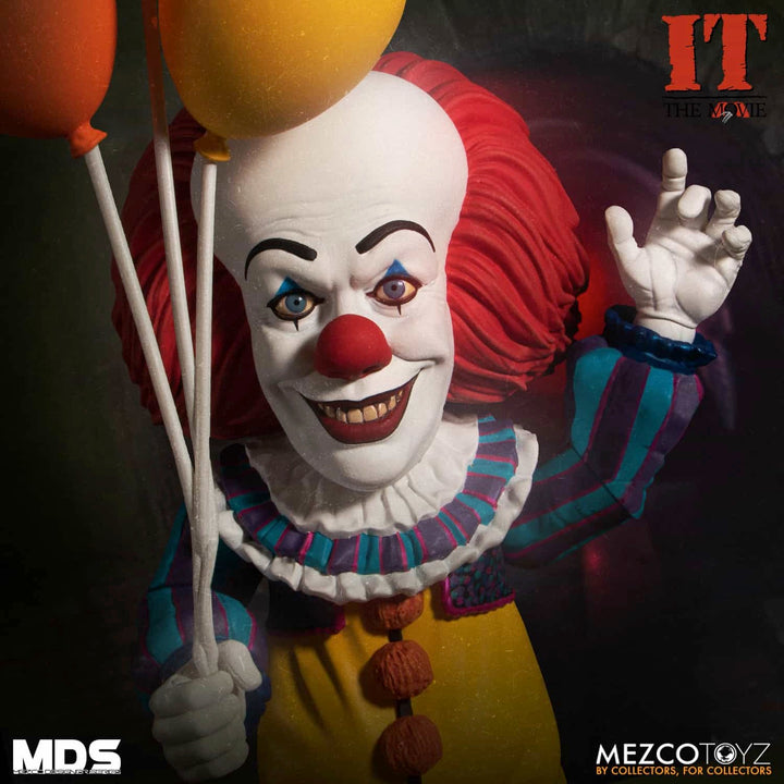 IT 1990 Pennywise Deluxe 6 Inch Mezco Designer Series Figure