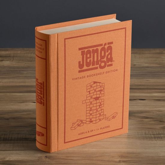 Jenga Vintage Bookshelf Edition