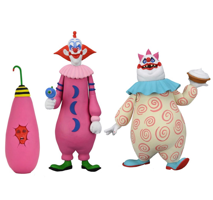 Killer Klowns From Outer Space Toony Terrors Slim And Chubby 6" Scale Action Figure 2 Pack