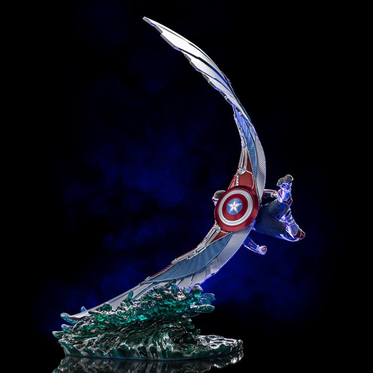 Iron Studios Diorama Series Captain America Sam Wilson 1/10 Deluxe Scale Limited Edition Statue