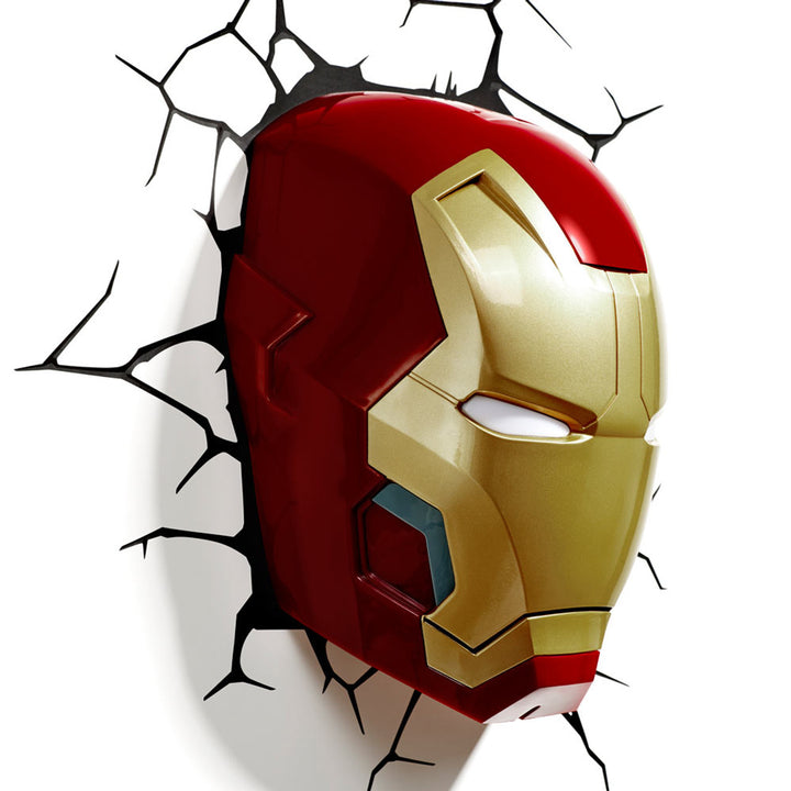 Marvel Iron Man 3D Wall-Mounted Deco Light