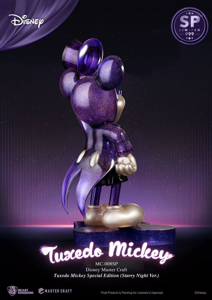 Beast Kingdom Disney Tuxedo Mickey Special Edition (Starry Night Ver.) 1/4 Scale Master Craft Limited Edition Statue - Infinity Collectables  - #tag1#