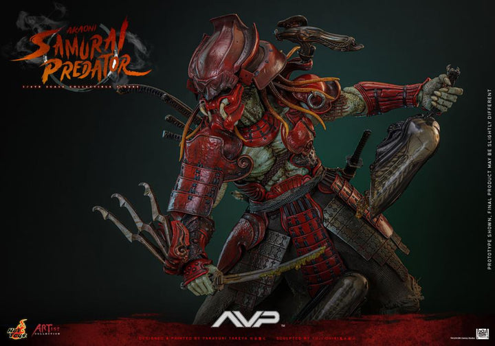 Hot Toys Alien vs. Predator Akaoni Samurai Predator 1/6th Scale Figure