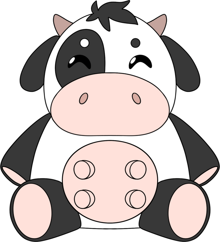 Youtooz Official Doki Doki Literature Club! Mr.Cow 12" Plush