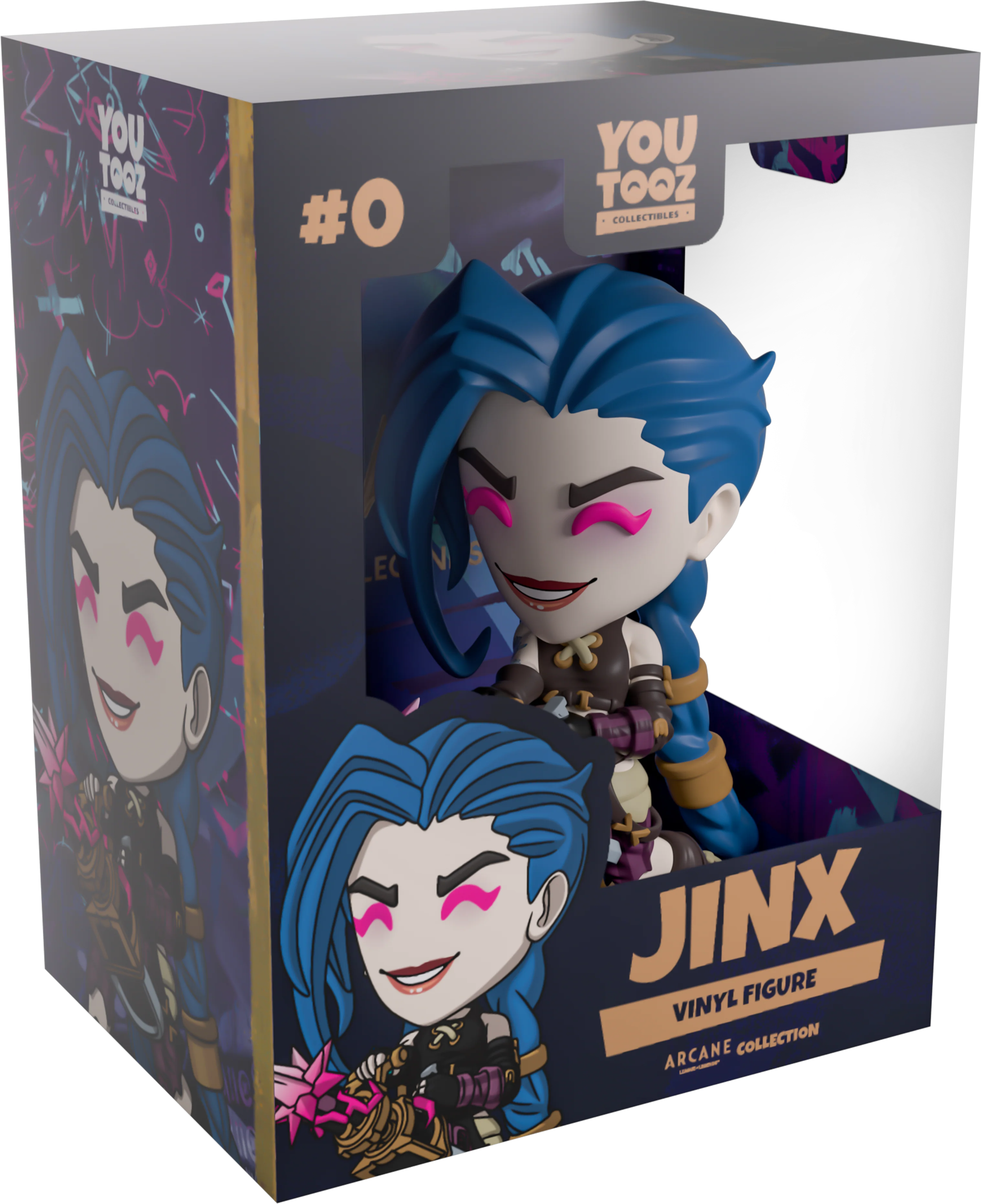 YouTooz Arcane Jinx Vinyl Figure