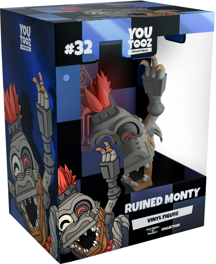 Youtooz Five Nights at Freddy’s Ruined Monty Figure