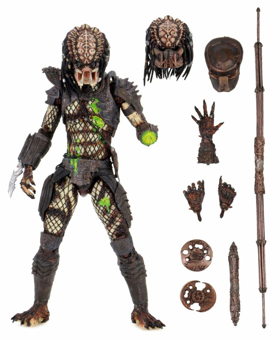 NECA Predator 2 Battle Damaged City Hunter Ultimate 7" Scale Action Figure