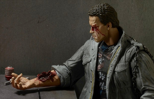 NECA Terminator T-800 Tech Noir Ultimate 7" Scale Action Figure