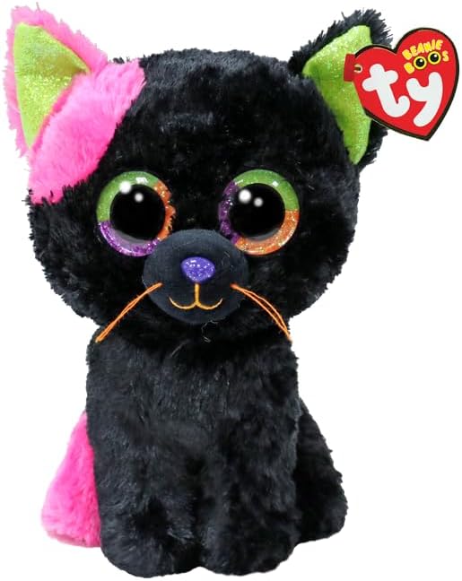 Ty Beanie Boos Licorice Cat Plush