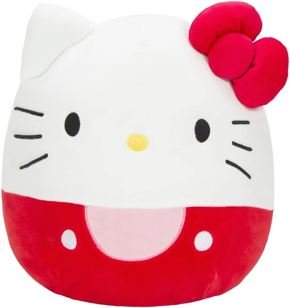 Squishmallow 12" Sanrio Red Hello Kitty Plush