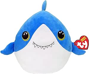 Ty SquishaBoo 10" Finsley Shark Plush