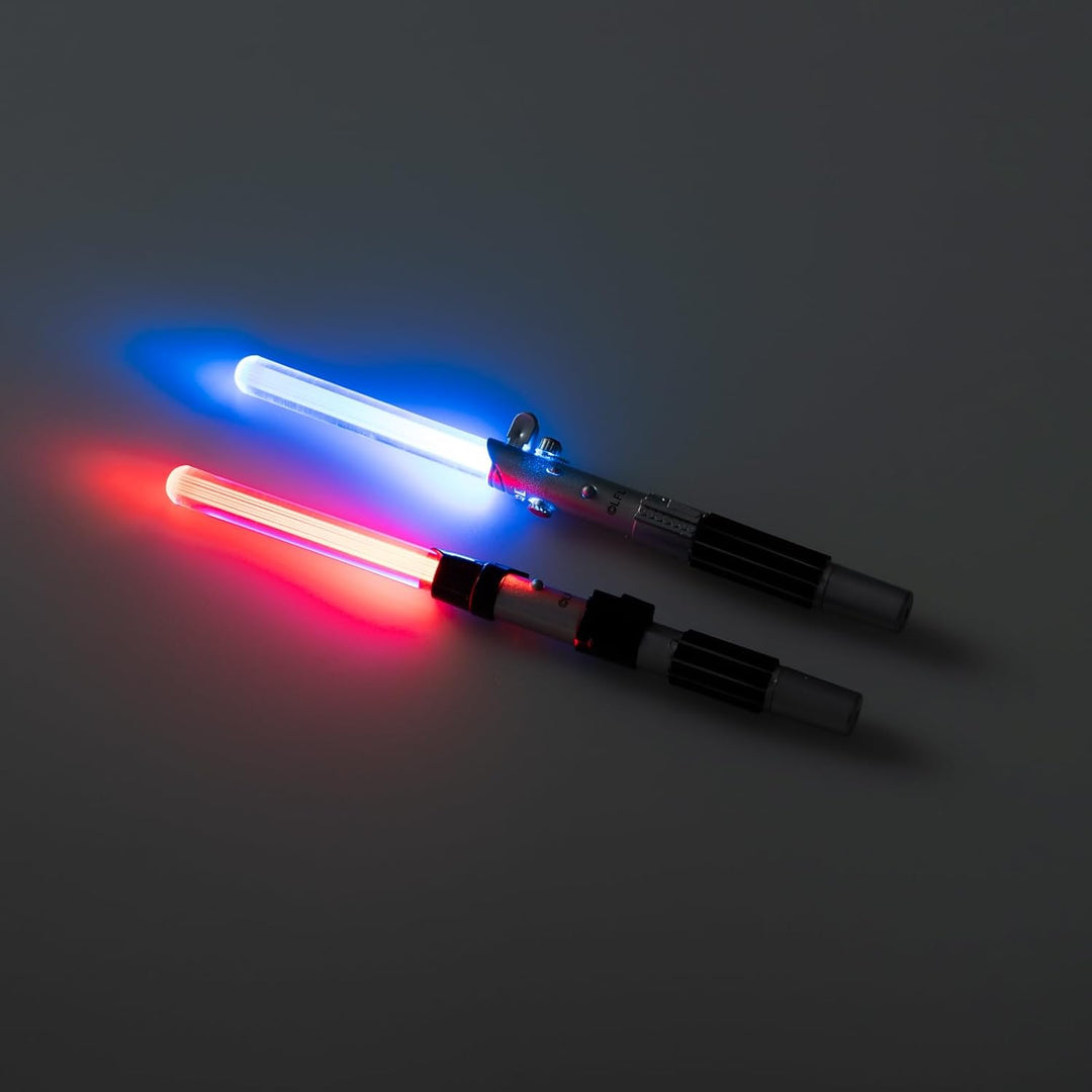 Star Wars Light Up Lightsabers Pens Darth Vader & Luke Skywalker 2 Pack