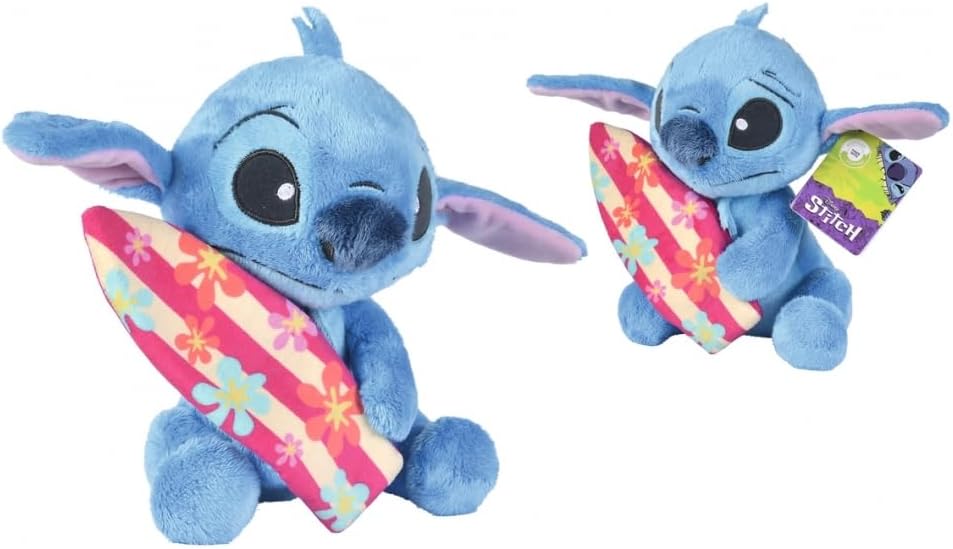 Stitch 25cm Surfboard Stitch Plush