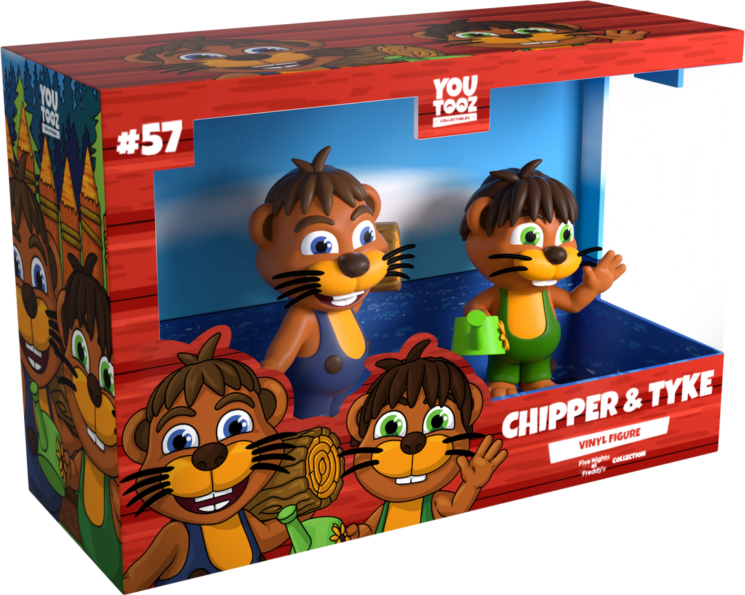 Youtooz Chipper and Sons Lumber Co Chipper & Tyke Vinyl Figures