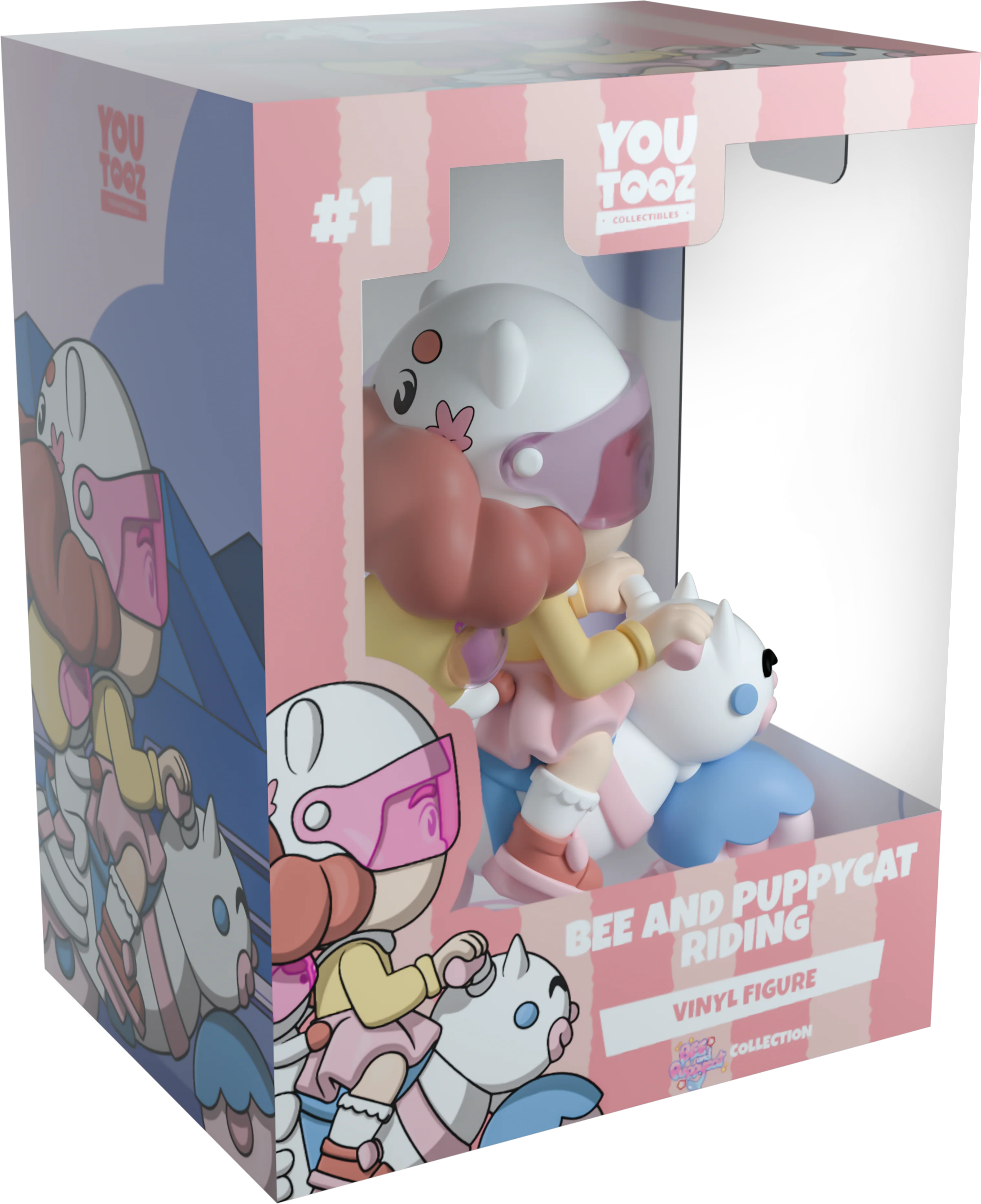 Youtooz Bee and Puppycat Riding Figure