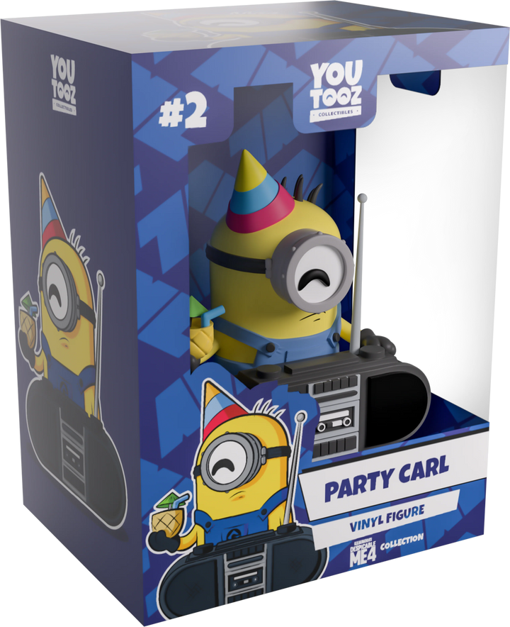 Youtooz Despicable Me 4 Party Carl Vinyl Figure